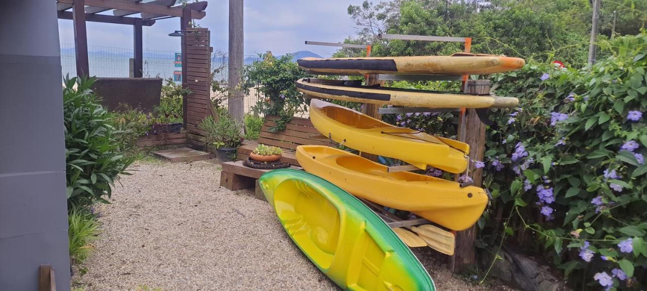 Residencial Bombinhas Pe Na Areia Villa Bagian luar foto